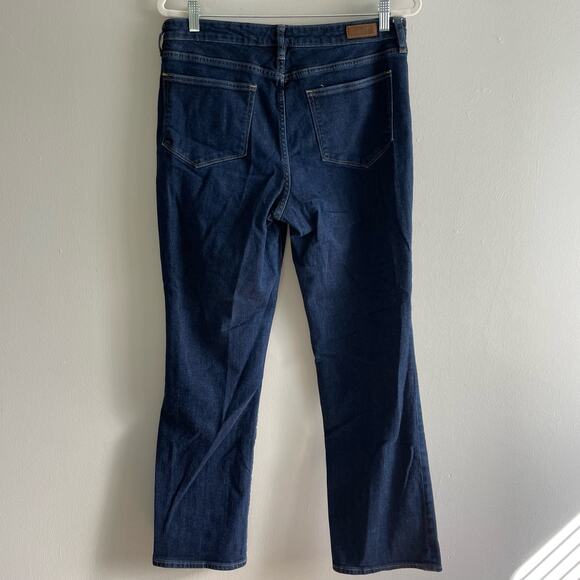 Land's End Size 12 Bootcut Leg Jeans Fit 2 Cotton Stretch Blend - Picture 2 of 9